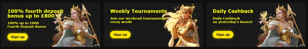 Bonuses and Promotions